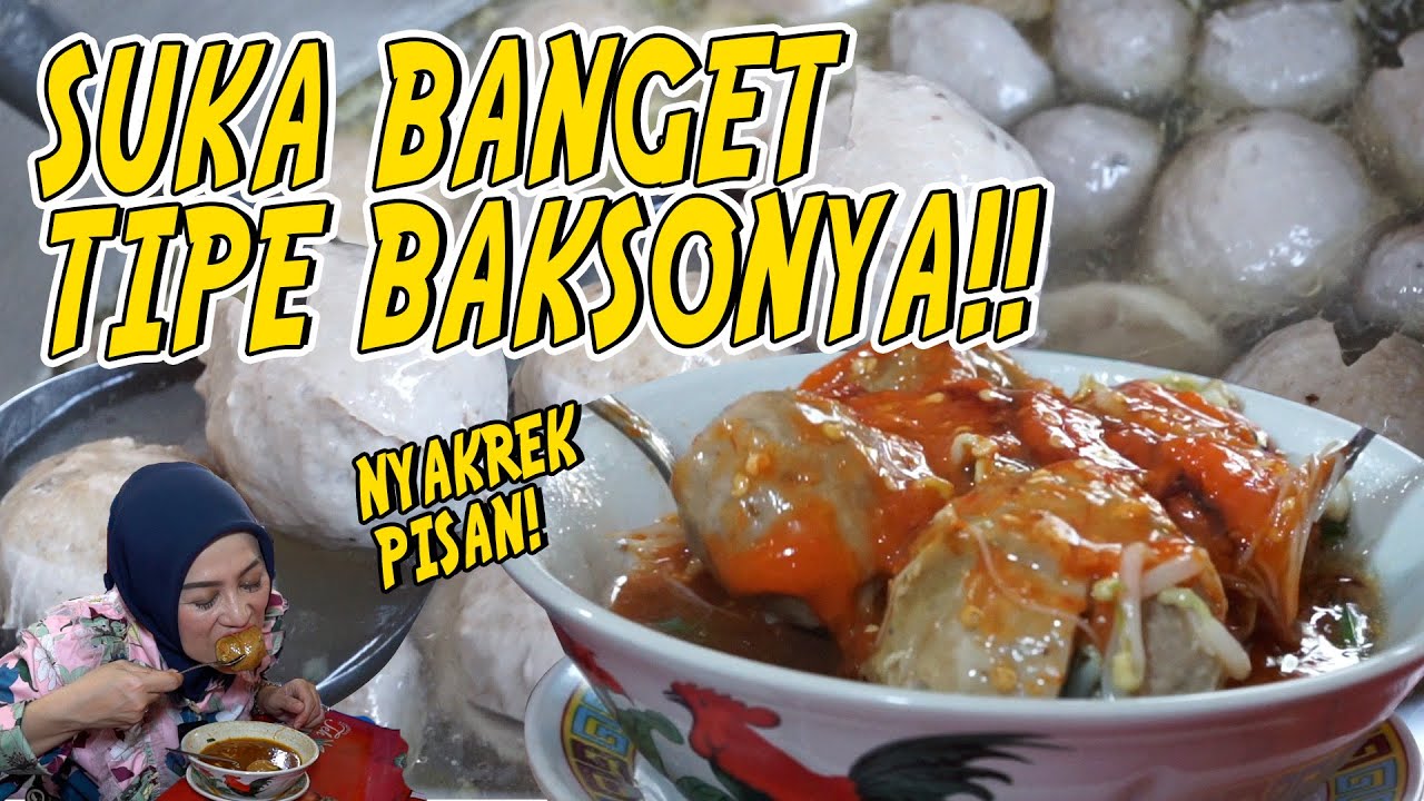 SUKA BANGET SAMA TIPE BAKSONYA!! NYAKREK!! BAKSO PAK GENDUT!!