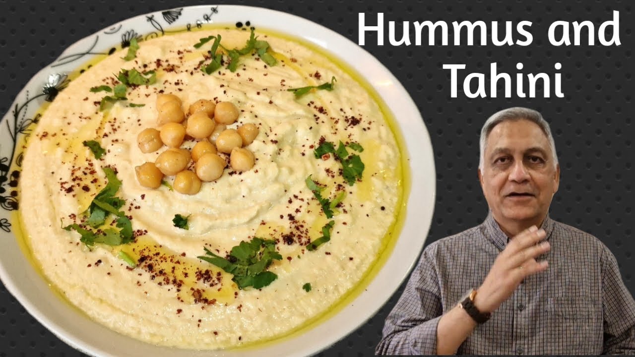 Hummus and Tahini Recipe, Home Made Quick & Easy Recipe by Shaikh G Urdu & Hindi UK YouTube
