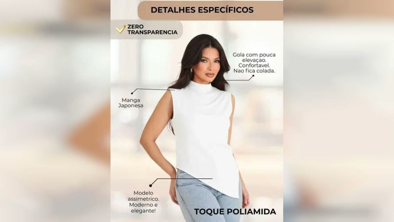 Review: Casual Elegant Women's Basic Asymmetric Tank Top - YouTube