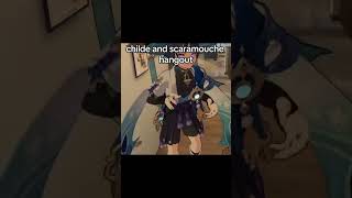 Childe precious time [Was destroyed by wanderer/Scaramoochie] #genshinimpact#genshin#wanderer#childe