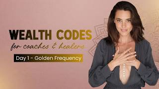 Day 1- Embodiment, Wealth Codes for Coaches & Healers
In this masterclass, you will:
💗Clear the subconscious patterns of lack that limit your confidence and pricing
💗Shift into the energetic frequency of prosperity and more than enough
💗Attract clients who respect your work and invest deeply in transformation
💗Release bargain dynamics and misaligned clients
💗Anchor your pricing in self-worth and embodied value
Plus, I will guide you through a live Tapping experience to amplify the amount of impact and success you have in the world. Day 1- Embodiment, Wealth Codes for Coaches & Healers