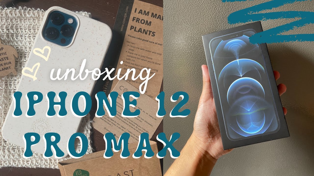 iPhone 12 Pro Max (Pacific Blue) | Unboxing + ASMR