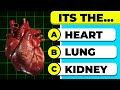 🧠 Ultimate Human Body Quiz 🧍💪 | Easy, Medium, Hard, Expert