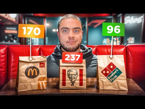 Я Замовив НАЙДЕШЕВШІ МЕНЮ в McDonald’s, KFC, JosperSvintus 🍔