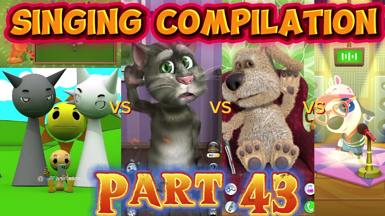 Emot Animation vs Talking Ben | Singing Compilation | Who's The Best? 😂😂