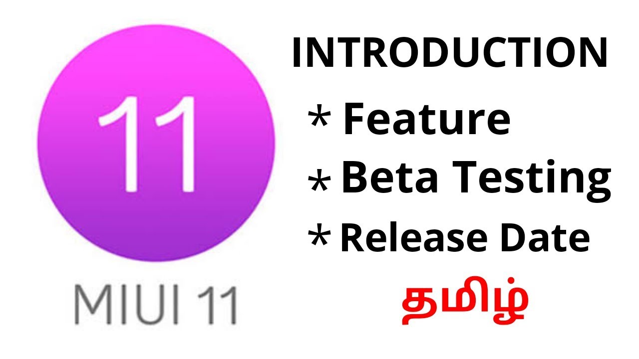 MIUI 11 INTRODUCTION AND MIUI 11 FEATURES, REALESE DATE, UPDATE, REVIEW | TAMIL SPECS