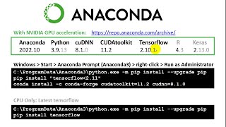 Installing Tensorflow-GPU and Keras for R (and Python) on Windows in 2024