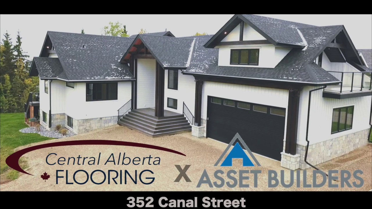 Central Alberta Flooring and Asset Builders Dream Home