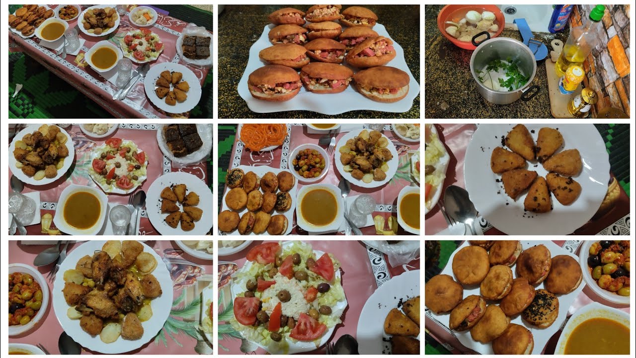 (04)طاولة رمضان الكريم #وصفة فرماج مقلي #ووصفة خبز المنفوخ خلوي فلوسط  مقلي فزيت #🇩🇿🇩🇿🇩🇿🇩🇿🇩🇿🇩🇿