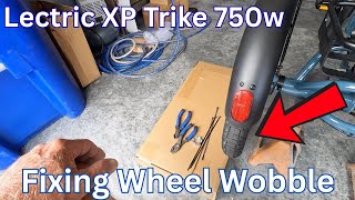 Fixing Wheel Wobble | Lectric XP Trike 750w