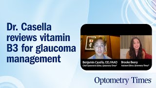 Dr. Casella reviews vitamin B3 for glaucoma management