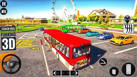 Bus parking game | modern bus parking 3D