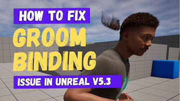 How To Fix Metahuman Groom Binding Bug - Unreal Engine 5.3 Tutorial