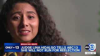 Harris County Judge Hidalgo announces she will not seek third term, dispels Congressional run rumors