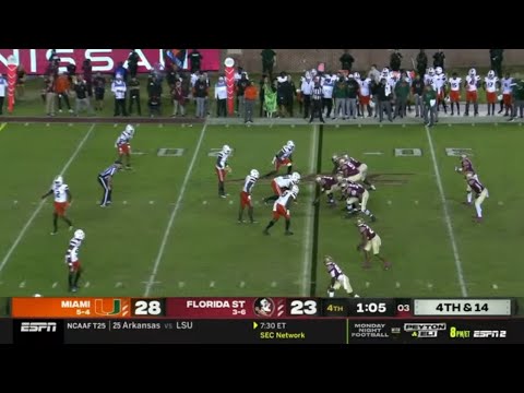 Miami vs Florida State THRILLING Ending | 2021 College Football