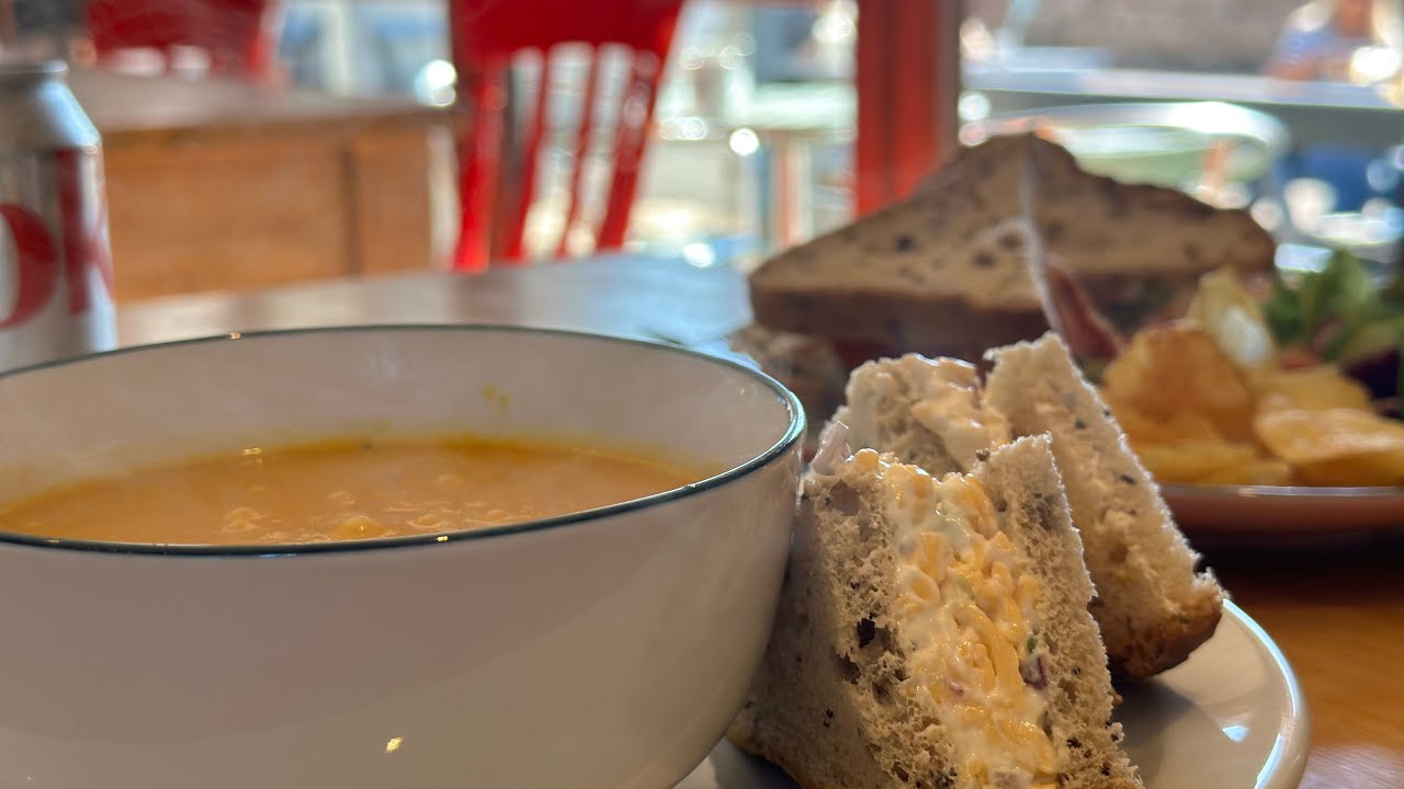 Nanny’s amazing lunch in the Highlands