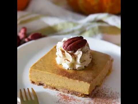 How to Make No Bake Pumpkin Squares