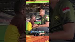 Q and A yang menyentuh hati adikalo #adikalo #anak #papua #fyp #shorts