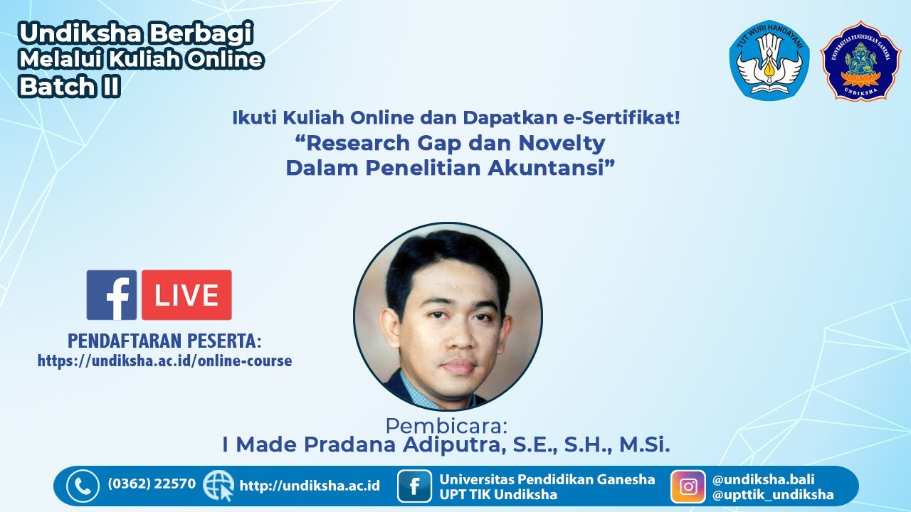 Research Gap dan Novelty Dalam Penelitian Akuntansi YouTube