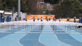 100mh heat 3 EC Combined Events Aubagne 2015