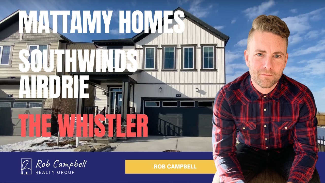 Mattamy Homes Tour Airdrie, AB Southwinds 4 Beds 2.5 Baths Spice Kitchen 2224 SQFT