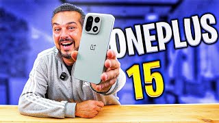 ONEPLUS 15 CHEGOU ANIMAL!!! EM QUASE TUDO...