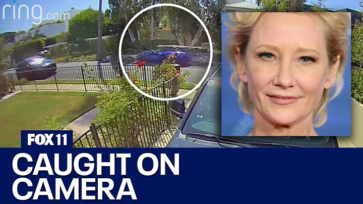 Video shows car belonging to actress Anne Heche sp...