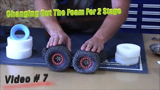 Video #7 Installing Dual Stage Foam in Hyrax Tires