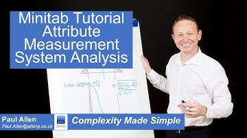 Minitab Attribute MSA - A tutorial
