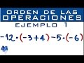 Operaciones combinadas con números enteros: Guía práctica con ejemplos para entender el orden de las operaciones ✏️