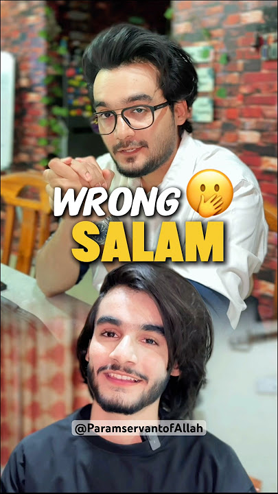 Wrong Salam 😳💔 | Meaning of Wrong Assalamualaikum #shorts