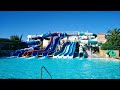 Slides and flumes at Lyttos Beach 5 star hotel  Hersonissos ,Crete , October 2023.