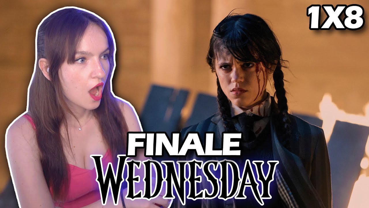 Wednesday 1x8 "A Murder of Woes" First Time Watching | Netflix Reaction