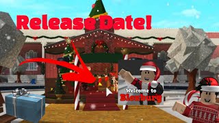 Bloxburg Christmas Update Release Date!