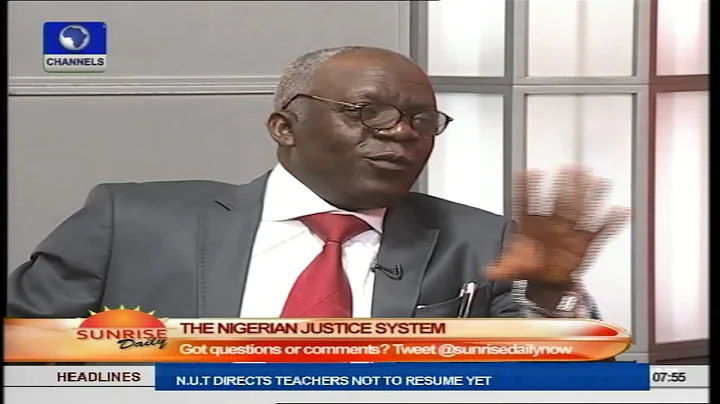 Not Much Done To Reform Criminal Justice System - Femi Falana Pt.3