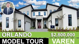 5,800 SF Orlando Mansion | Model Home Tour | Varen | Lake Nona | Orlando Realtor | Toll Brothers