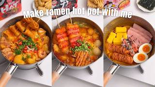 [ Organize Collections S8 ] 🍲🥢 Make ramen hot pot with me