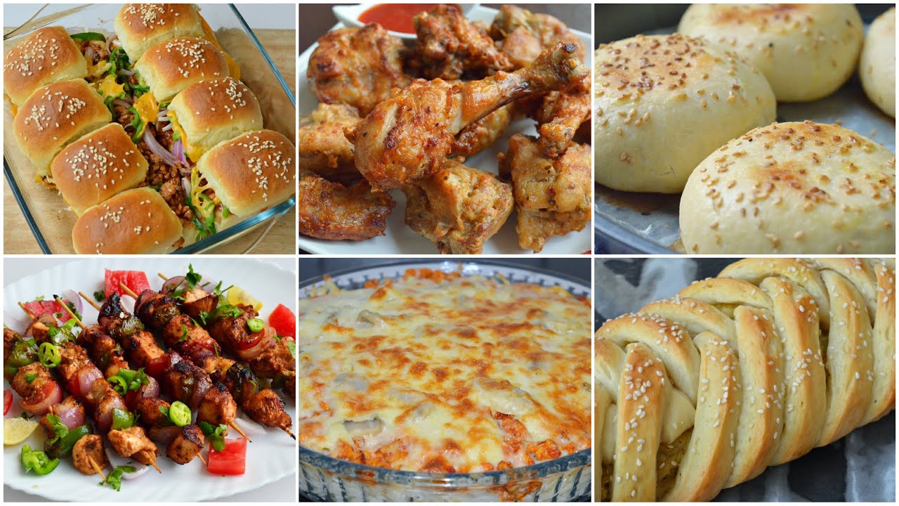 7 TASTY SNACKS FOR PARTIES by (YES I CAN COOK)