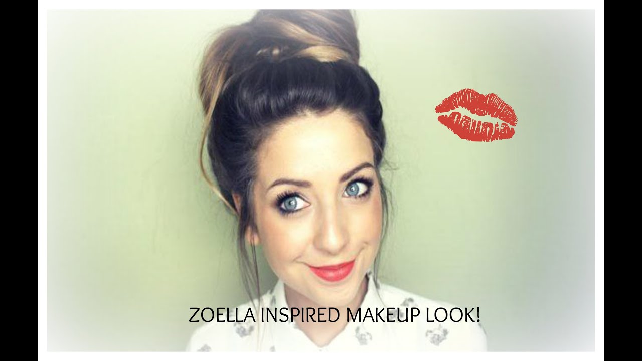 Zoella Inspired Makeup Tutorial Britney Phyllis YouTube