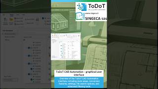 ToDoT CAD Automation - graphical user interface