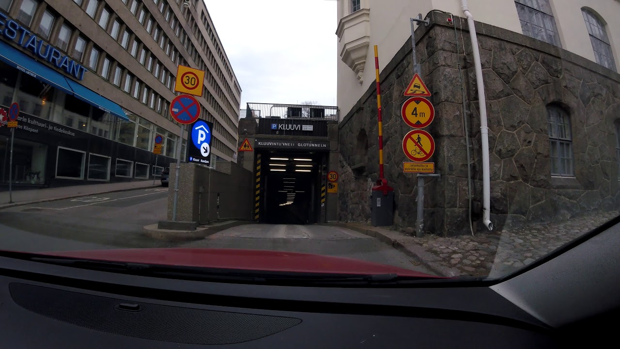 【4K】Kallio and Downtown Tunnel Drive