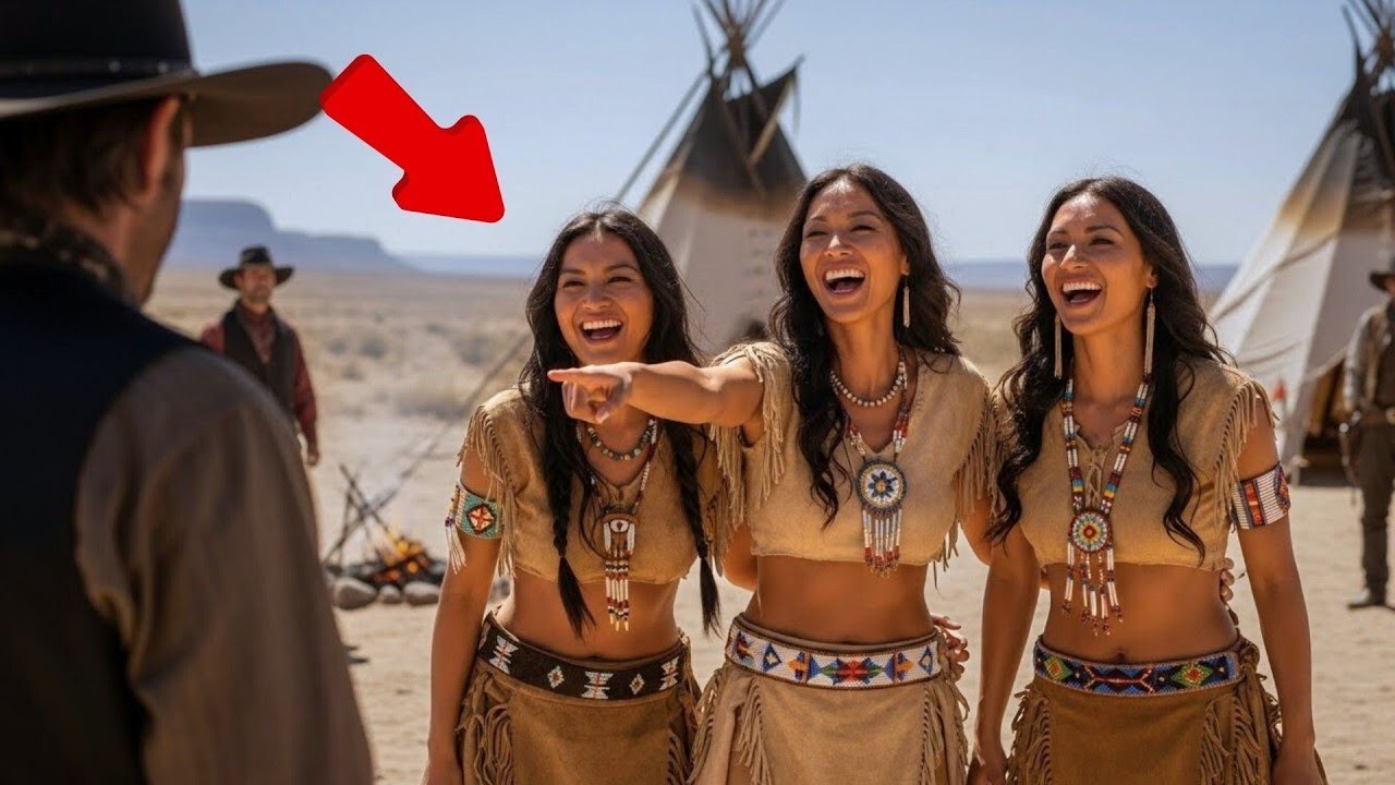 🔥 Three Apache Widows Mocked the Cowboy—Until Their Tribe Leader Ordered Them to Marry Him! 🤠🔥