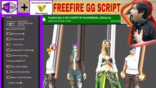 Free Fire Max gg script vphonegaga hack gameguardian freefirehack Ghost hack Mr dyno official blrx