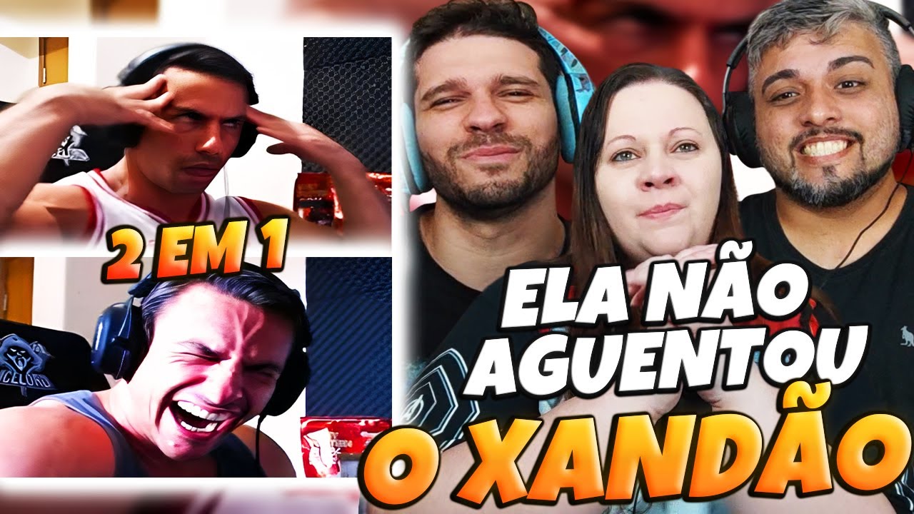 2 EM 1 DOS DONATES MAIS FRACOS DA LIVE DO SUPER XANDÃO | @O COPRÓLITO  33 + 44 | FAMILY REACTS