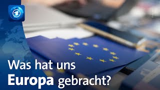 #Europawahl Juni 2024: Um was sich die EU gekümmert hat