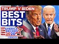 Highlights from the Trump Biden debate in Nashville | 9 News Australia