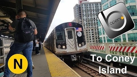 OpenBVE HD Special:R160B (N) line to Coney Island