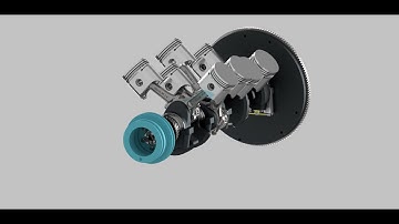 # 550 Autodesk Inventor Professional Tutorial Газораспределительный механизм двигателя  1 серия