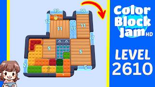 Color Block Jam Level 1678 (2610) Solution Walkthrough