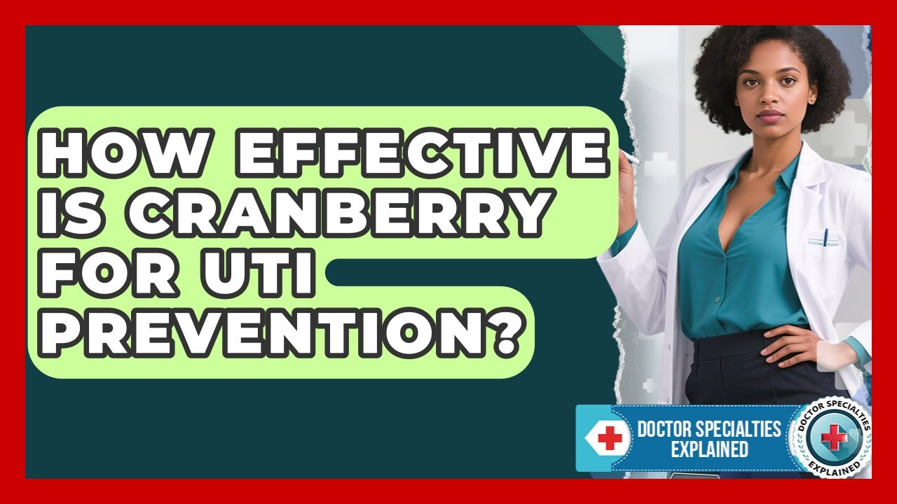 How Effective Is Cranberry For UTI Prevention? - Doctor Specialties Explained